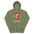 No Energy Vampire Allowed Hoodie - Military Green Color - https://ascensionemporium.net