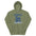 Humans Aren't Real Alien Hoodie - Military Green Color - https://ascensionemporium.net