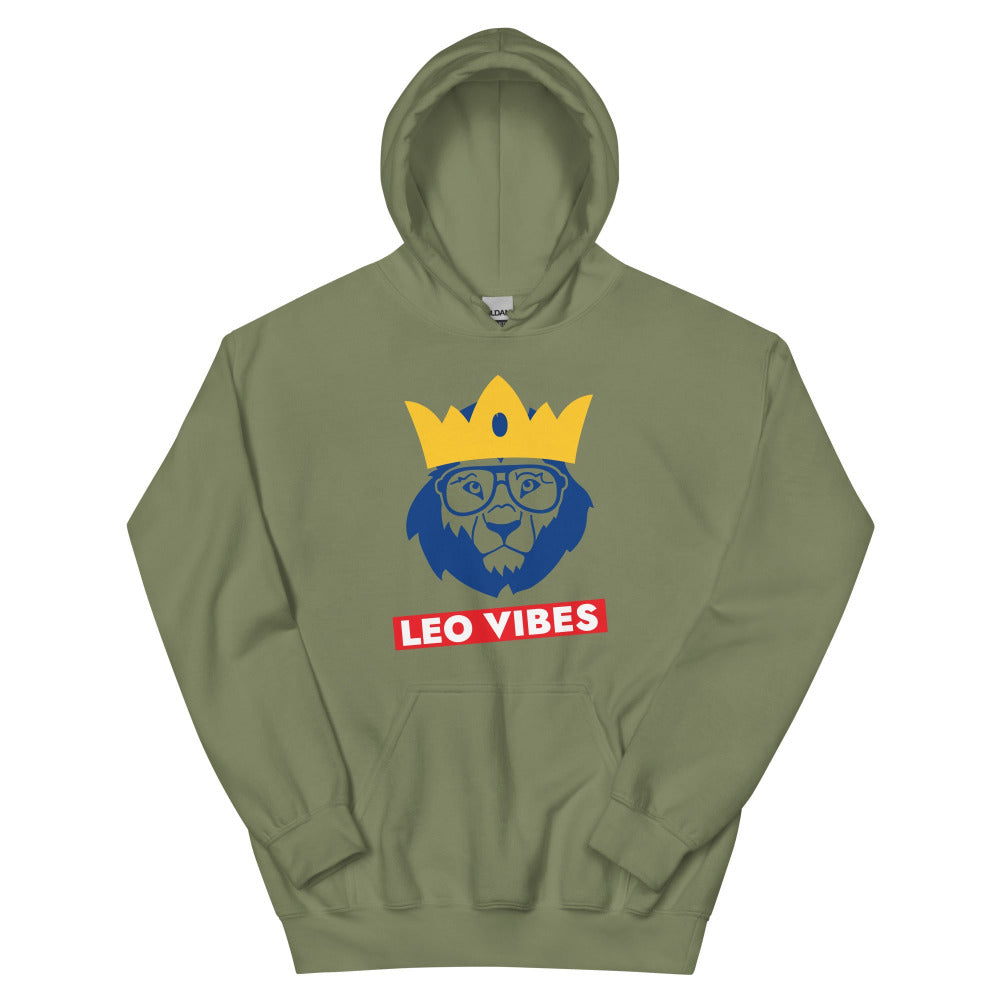 Leo Vibes Hoodie - Military Green Color - https://ascensionemporium.net