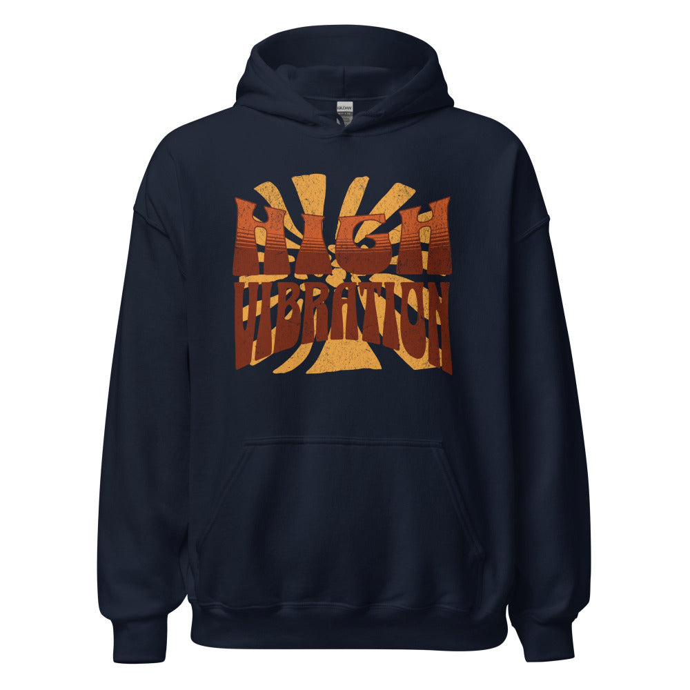 High Vibration Hoodie - Navy Color