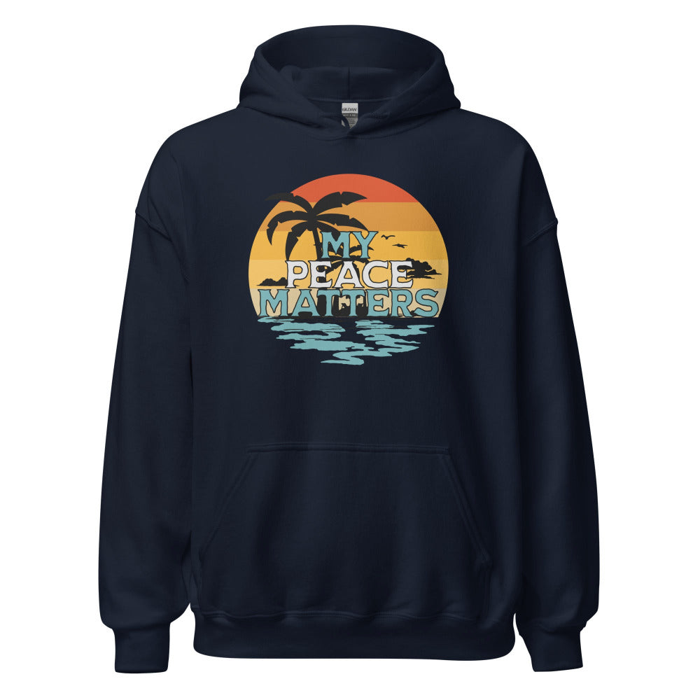 My Peace Matters Hoodie- Navy Color - https://ascensionemporium.net