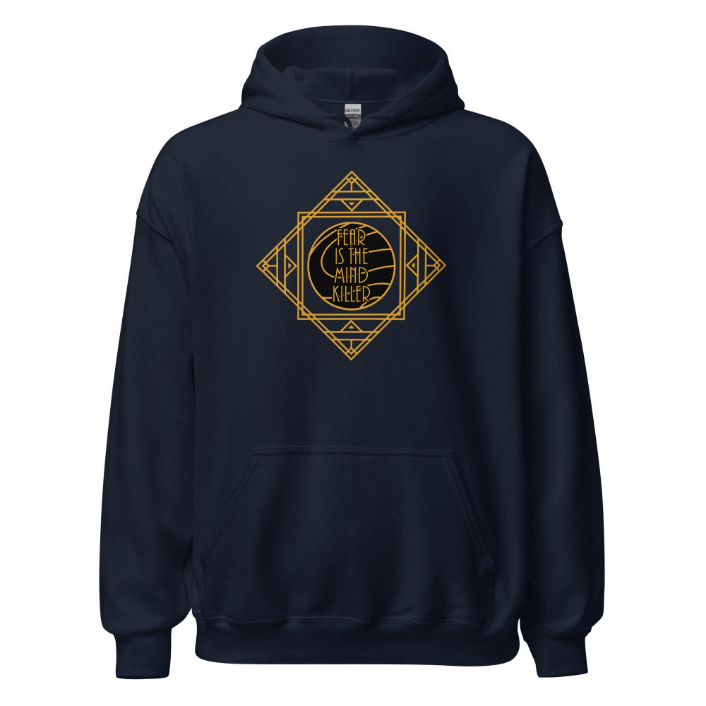 Dune Fear Is The Mind Killer Hoodie - Navy Color - https://ascensionemporium.net