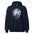 Namaste Yoga Meditation Hoodie - Watercolor Sphere - Navy Color - https://ascensionemporium.net