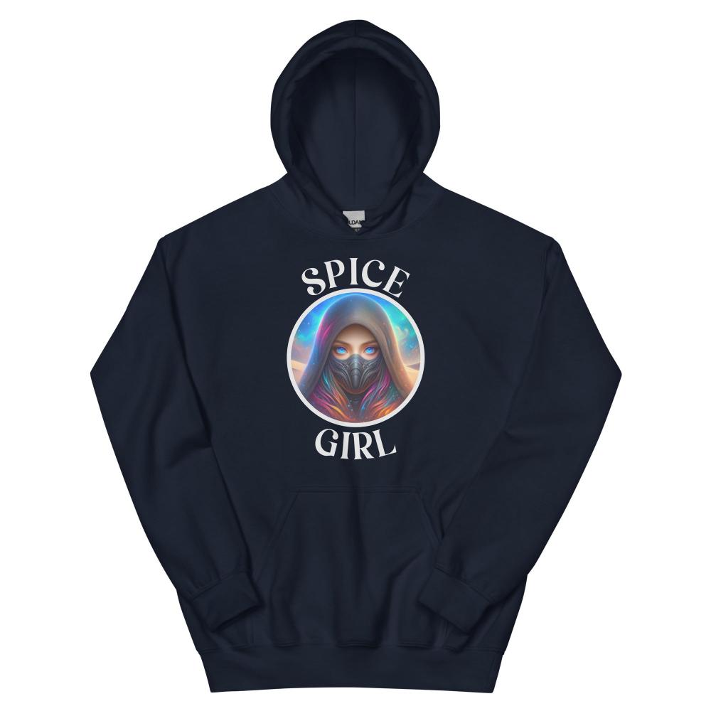 Spice Girl Hoodie - Navy Color - https://ascensionemporium.net