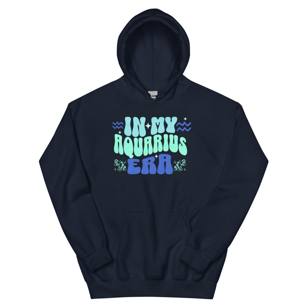 In My Aquarius Era Hoodie - Navy Color - https://ascensionemporium.net