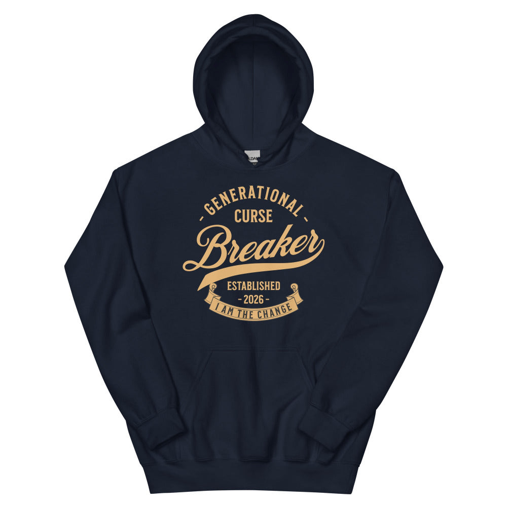 Generational Curse Breaker Hoodie - Navy Color - https://ascensionemporium.net