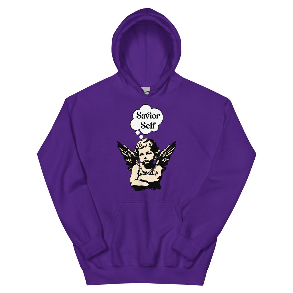 Savior Self Girl Angel Hoodie - Purple Color - https://ascensionemporium.net