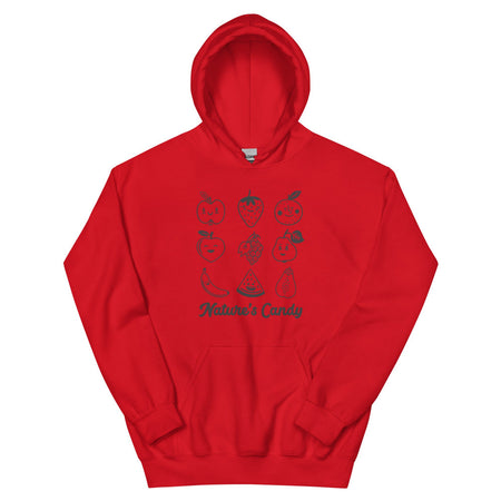 Nature's Candy Hoodie - Red Color - https://ascensionemporium.net