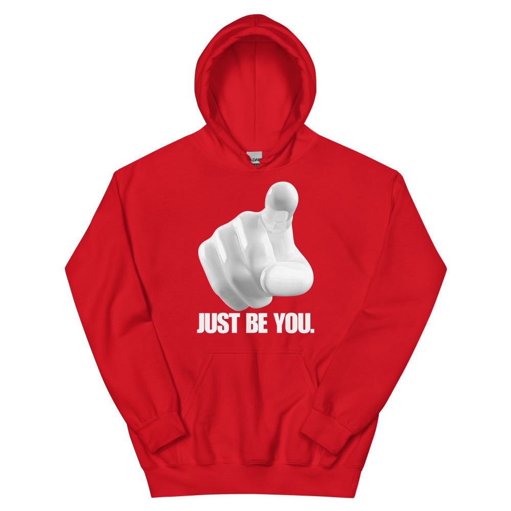 Just Be You Hoodie - Red Color - https://ascensionemporium.net