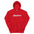Capricorn Zodiac Embroidered Hoodie - Red Color - https://ascensionemporium.net