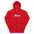 Pisces Zodiac Embroidered Hoodie - Red Color - https://ascensionemporium.net