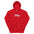 Virgo Zodiac Embroidered Hoodie - Red Color - https://ascensionemporium.net