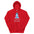 I'd Rather Be Meditating Unicorn Hoodie - Red Color - https://ascensionemporium.net