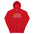 Main Character Embroidered Hoodie - Red Color - https://ascensionemporium.net
