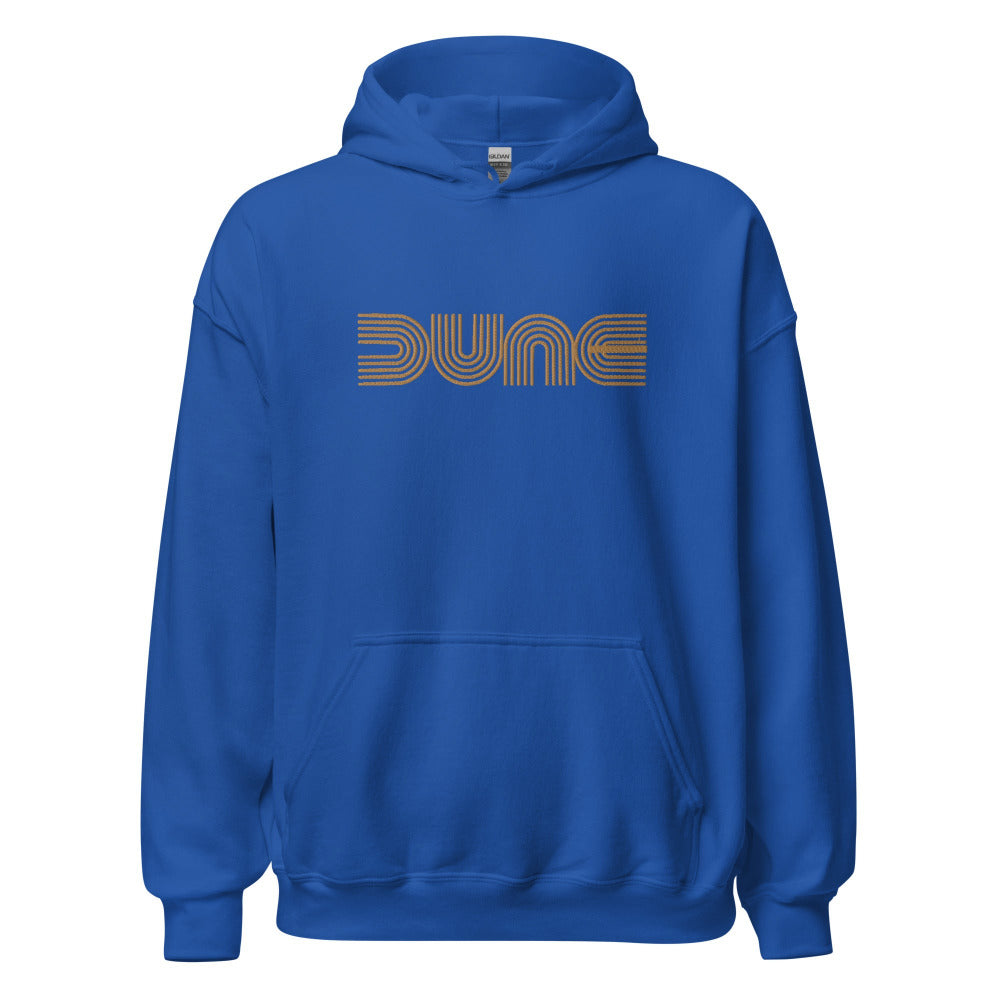 Dune Hoodie - Royal Color - Gold Embroidery - https://ascensionemporium.net