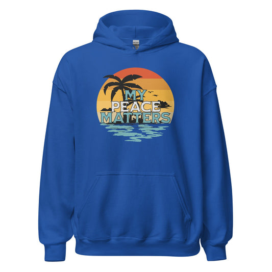 My Peace Matters Hoodie- Royal Color - https://ascensionemporium.net