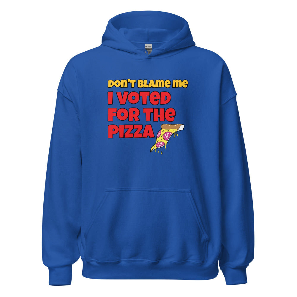 Don't Blame Me I Voted For The Pizza Hoodie - Royal Color - https://ascensionemporium.net