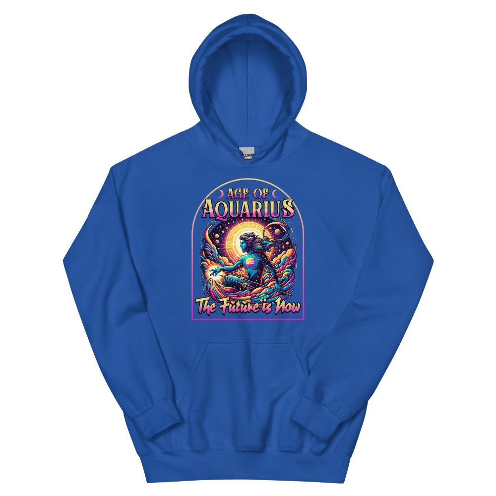 Age of Aquarius Hoodie - Royal Color - https://ascensionemporium.net