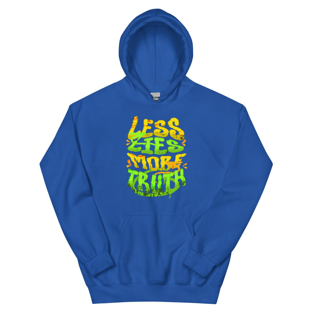 Less Lies More Truth Hoodie - Royal Color - https://ascensionemporium.net