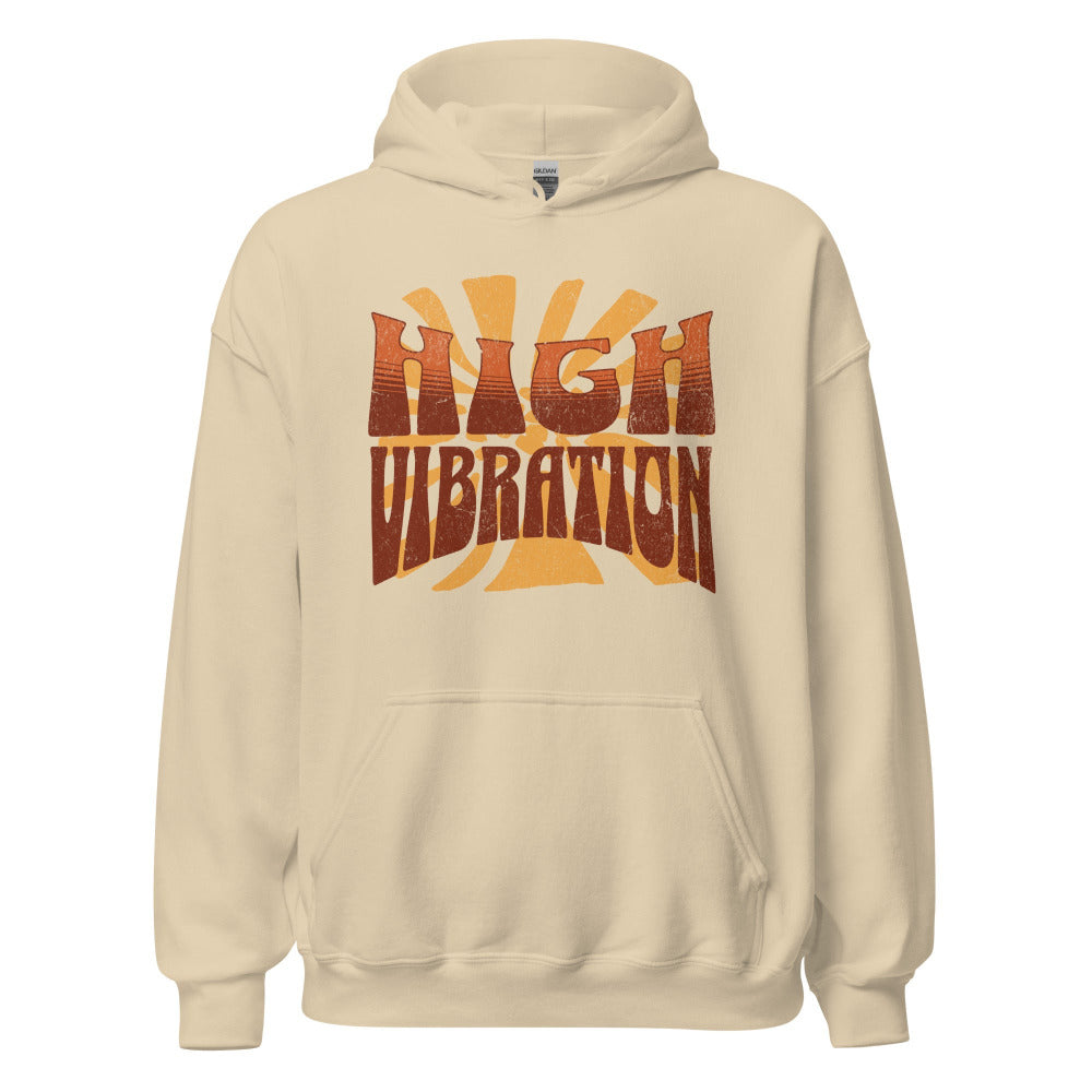 High Vibration Hoodie - Sand Color