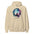 Breathe Yoga Meditation Hoodie - Watercolor Sphere - Sand Color