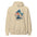 Namaste Yoga Meditation Hoodie - Watercolor Clouds - Sand Color