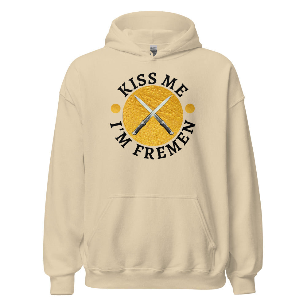 Kiss Me I'm Fremen Hoodie - Sand Color - https://ascensionemporium.net