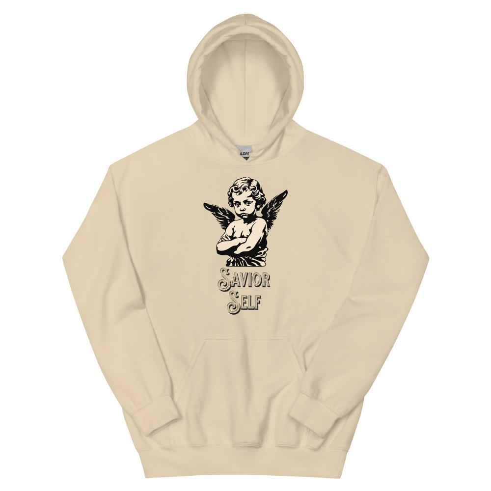 Savior Self Boy Angel Hoodie - Sand Color - https://ascensionemporium.net