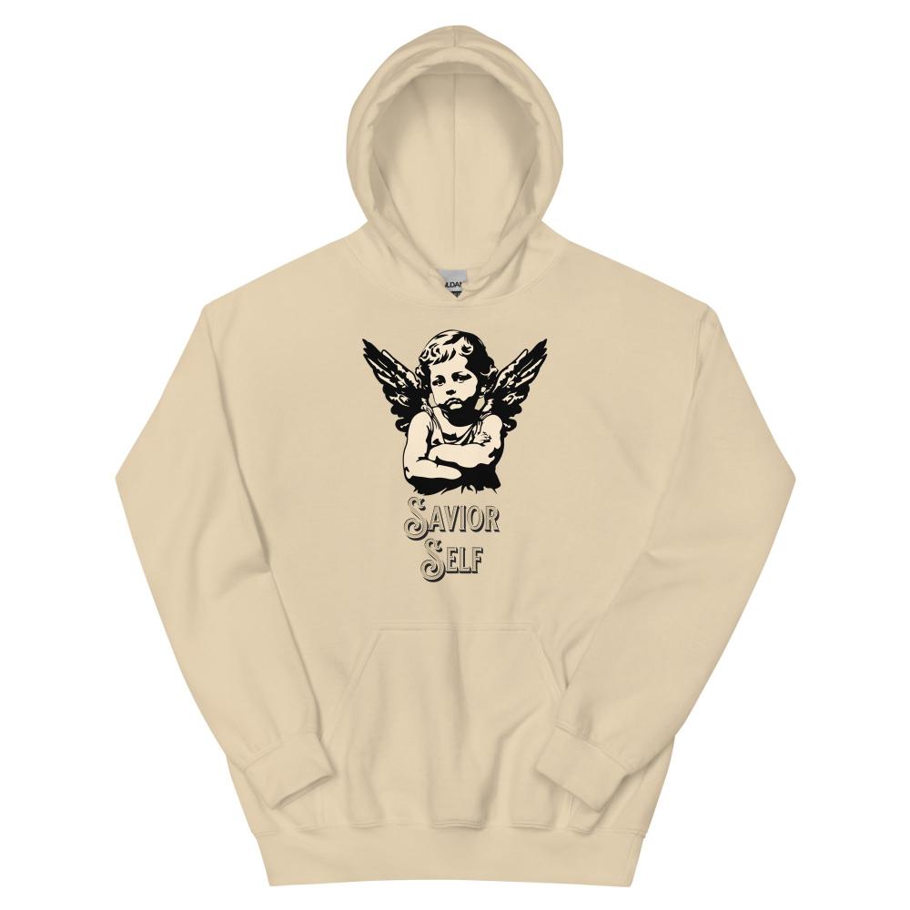 Savior Self Girl Angel Hoodie - Sand Color - https://ascensionemporium.net