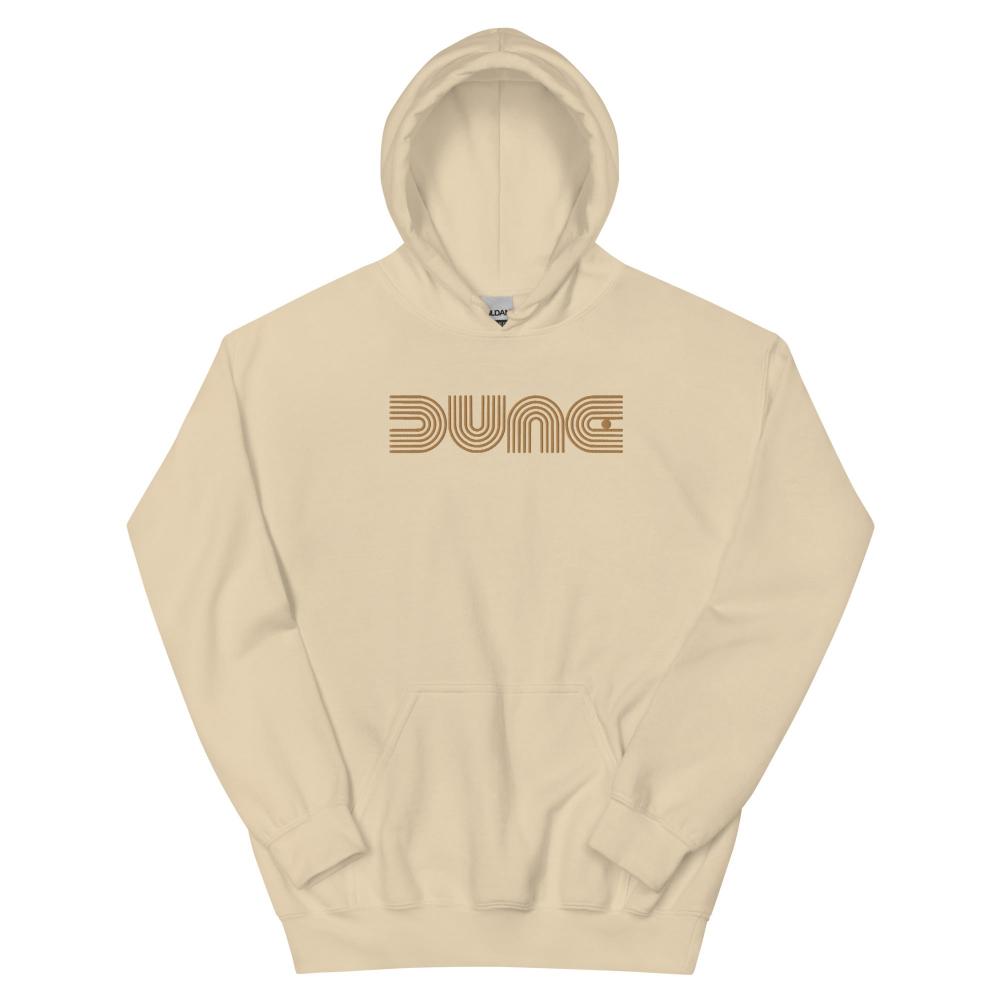 Dune Geometric Embroidered Hoodie - Sand Color - https://ascensionemporium.net