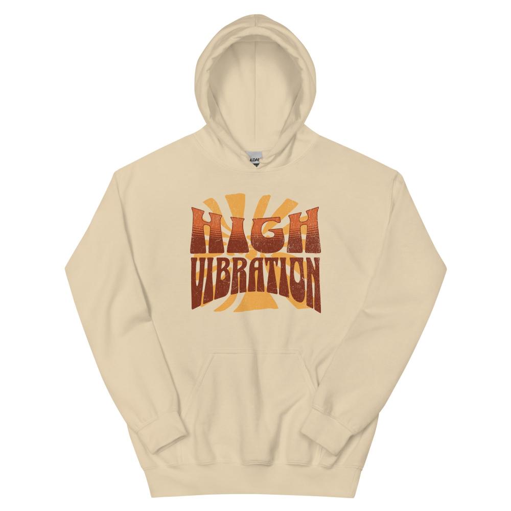 High Vibration Hoodie - Sand Color - https://ascensionemporium.net