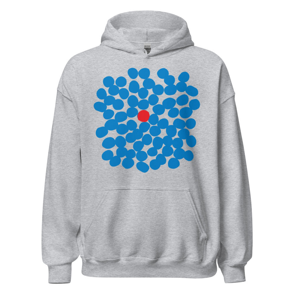 Red Pilled Hoodie - Sport Grey Color
