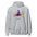 Namaste Yoga Meditation Hoodie - Rainbow Garden - Sport Grey Color