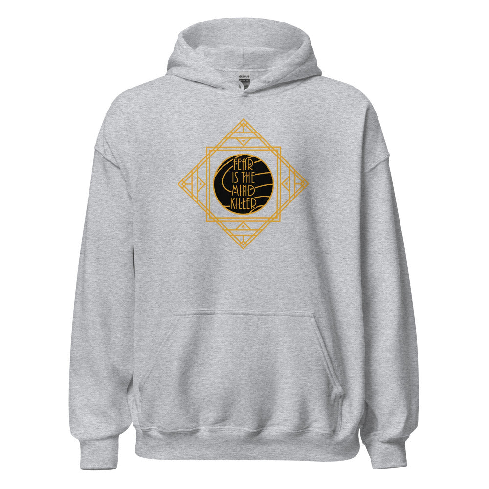 Dune Fear Is The Mind Killer Hoodie - Sport Grey Color - https://ascensionemporium.net