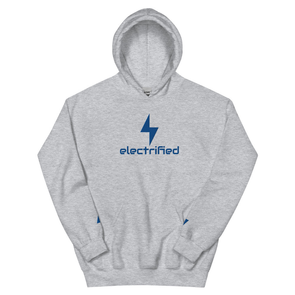 Electrified Embroidered Hoodie - Sport Grey Color - https://ascensionemporium.net