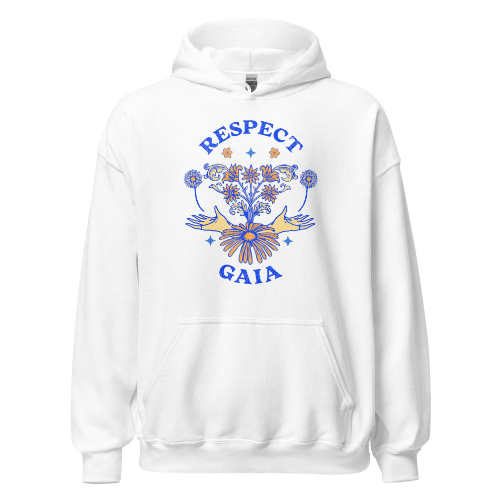 Respect Gaia Hoodie - White Color
