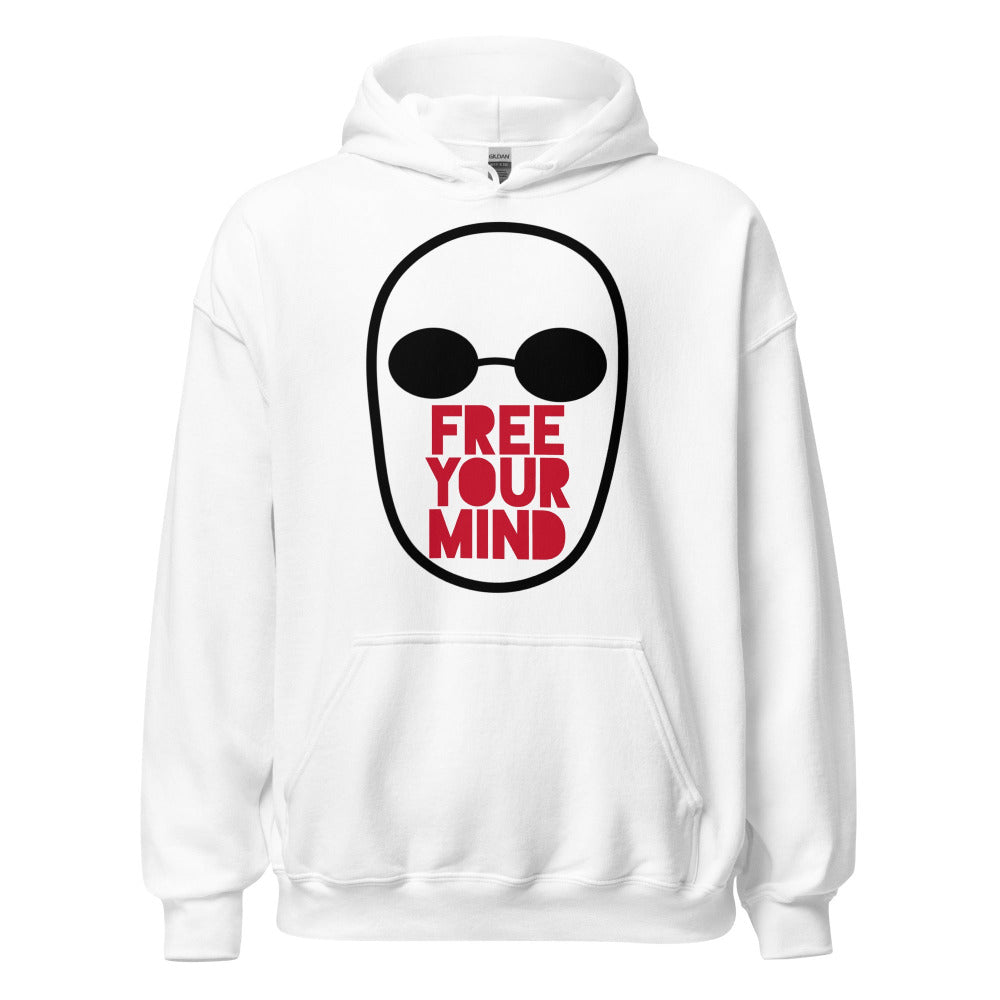 Free Your Mind Hoodie - White Color