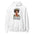 I'm Too Busy Protecting My Energy Hoodie - White Color