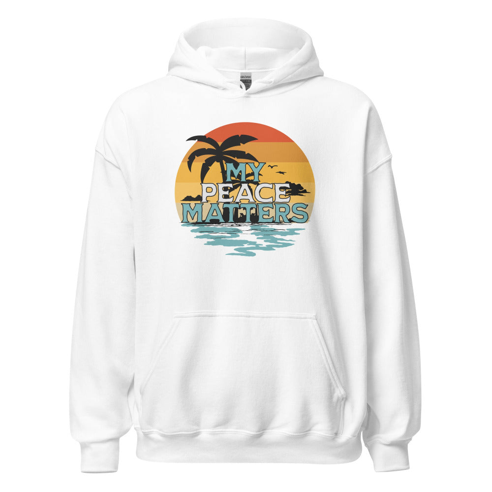 My Peace Matters Hoodie- White Color - https://ascensionemporium.net
