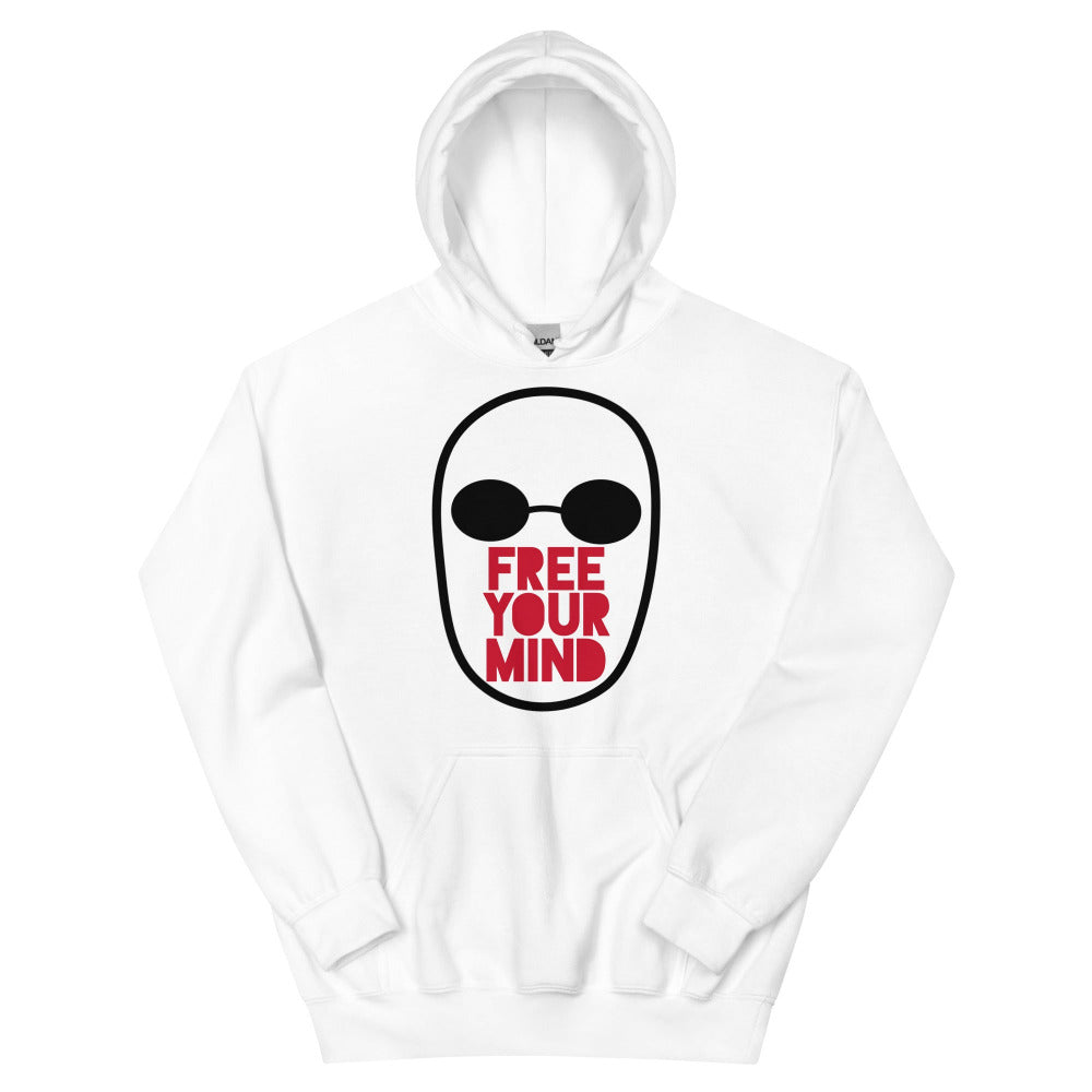 Free Your Mind Hoodie - White Color - https://ascensionemporium.net