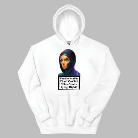 Dune Bene Gesserit Truthsayer Hoodie - White Color - https://ascensionemporium.net