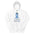 I'd Rather Be Meditating Unicorn Hoodie - White Color - https://ascensionemporium.net