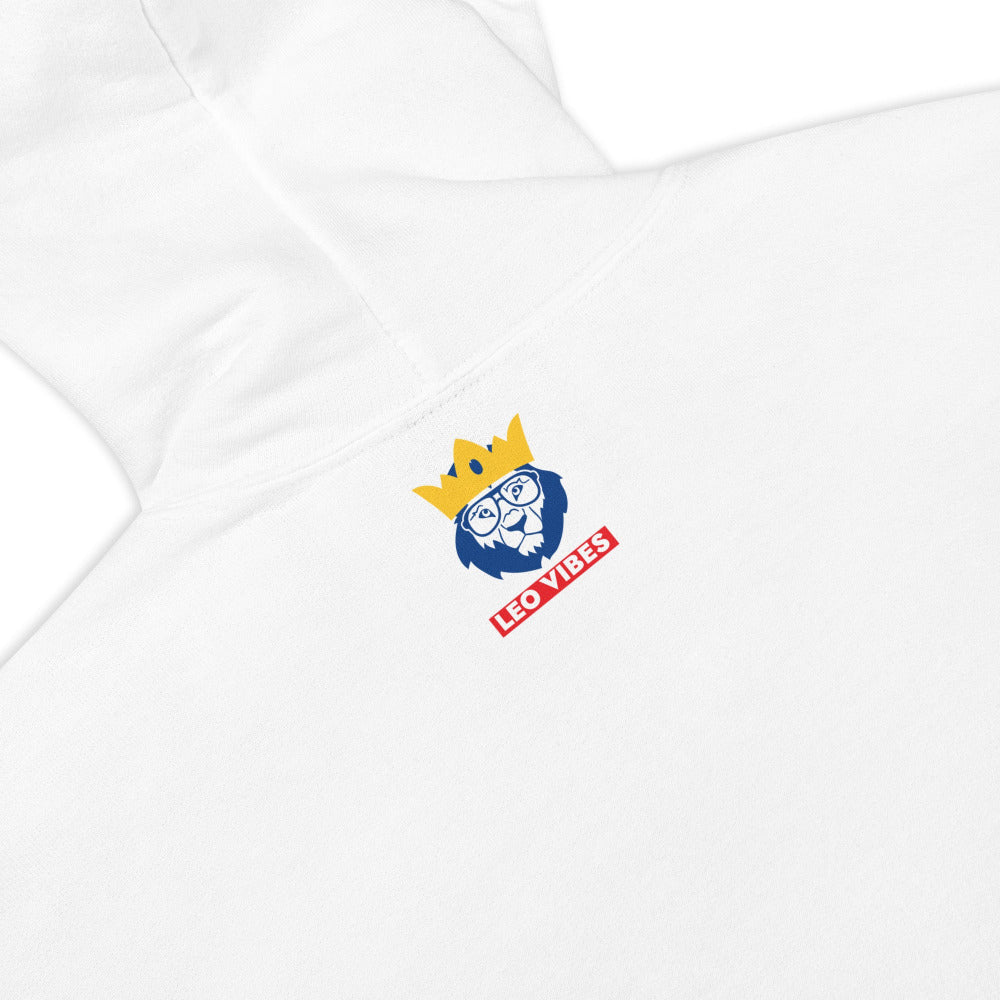Leo Vibes Hoodie - White Color - https://ascensionemporium.net