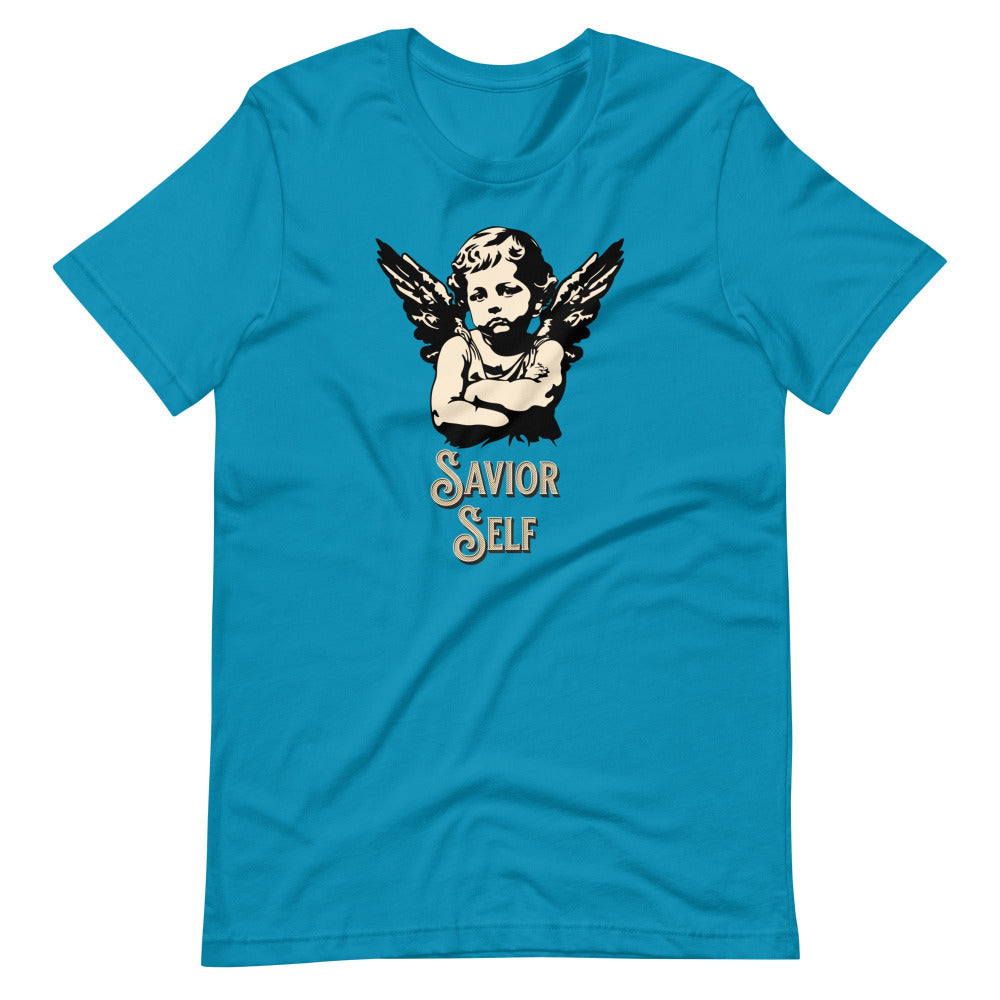 Savior Self TShirt - Aqua Color - https://ascensionemporium.net
