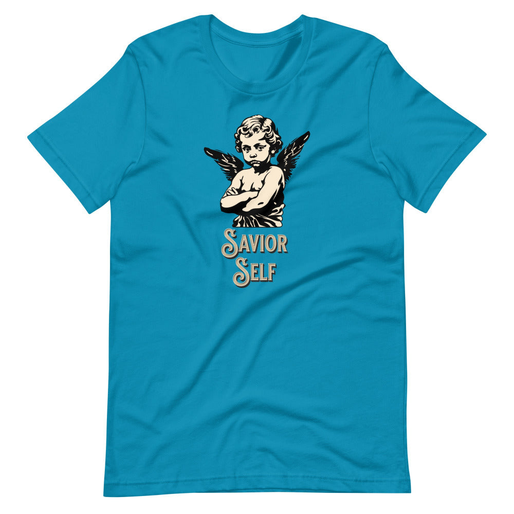 Savior Self TShirt - Aqua Color - https://ascensionemporium.net