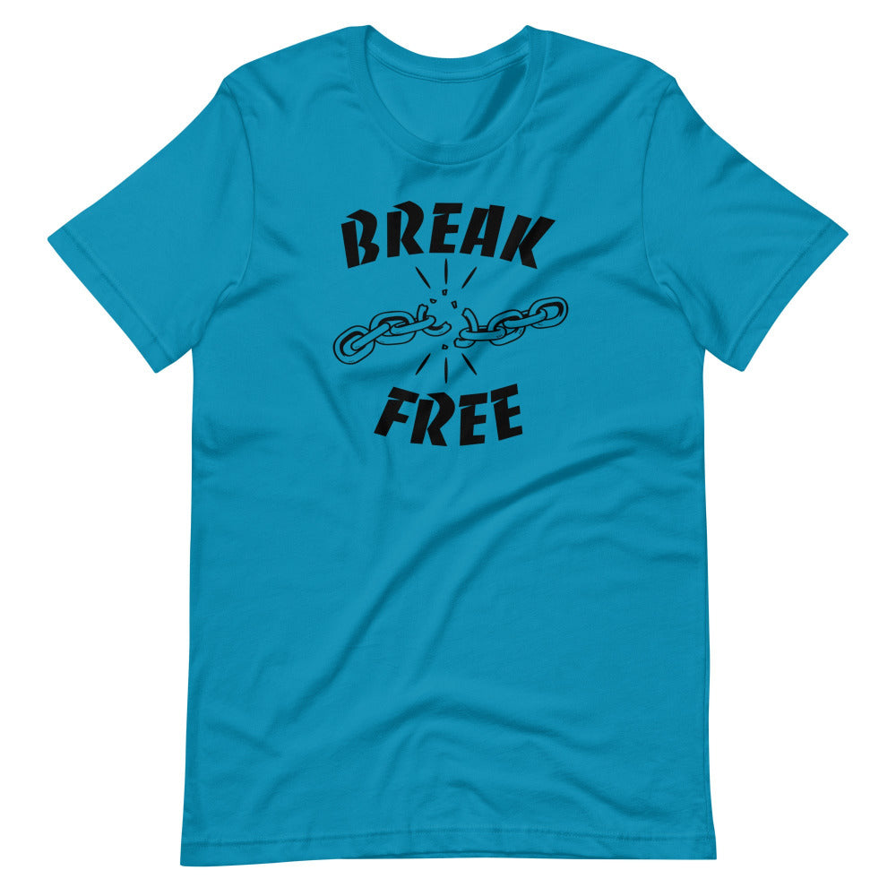 Break Free TShirt - Aqua Color - https://ascensionemporium.net