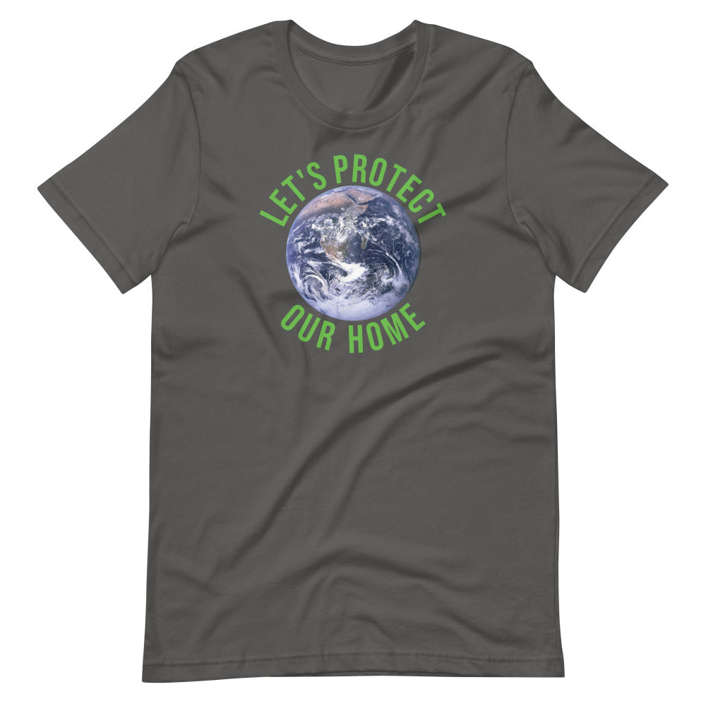 Let's Protect Our Home TShirt - Asphalt Color - https://ascensionemporium.net