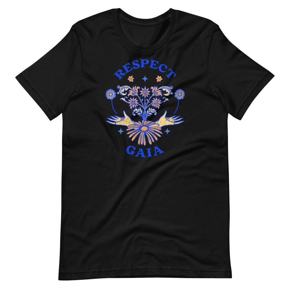 Respect Gaia TShirt - Black Color