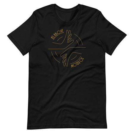 As Above So Below T-Shirt — Black Color — https://ascensionemporium.net