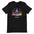 Namaste Yoga Meditation TShirt - Rainbow Garden - Black Color - https://ascensionemporium.net